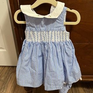 NWOT Ralph Lauren Smocked Dress